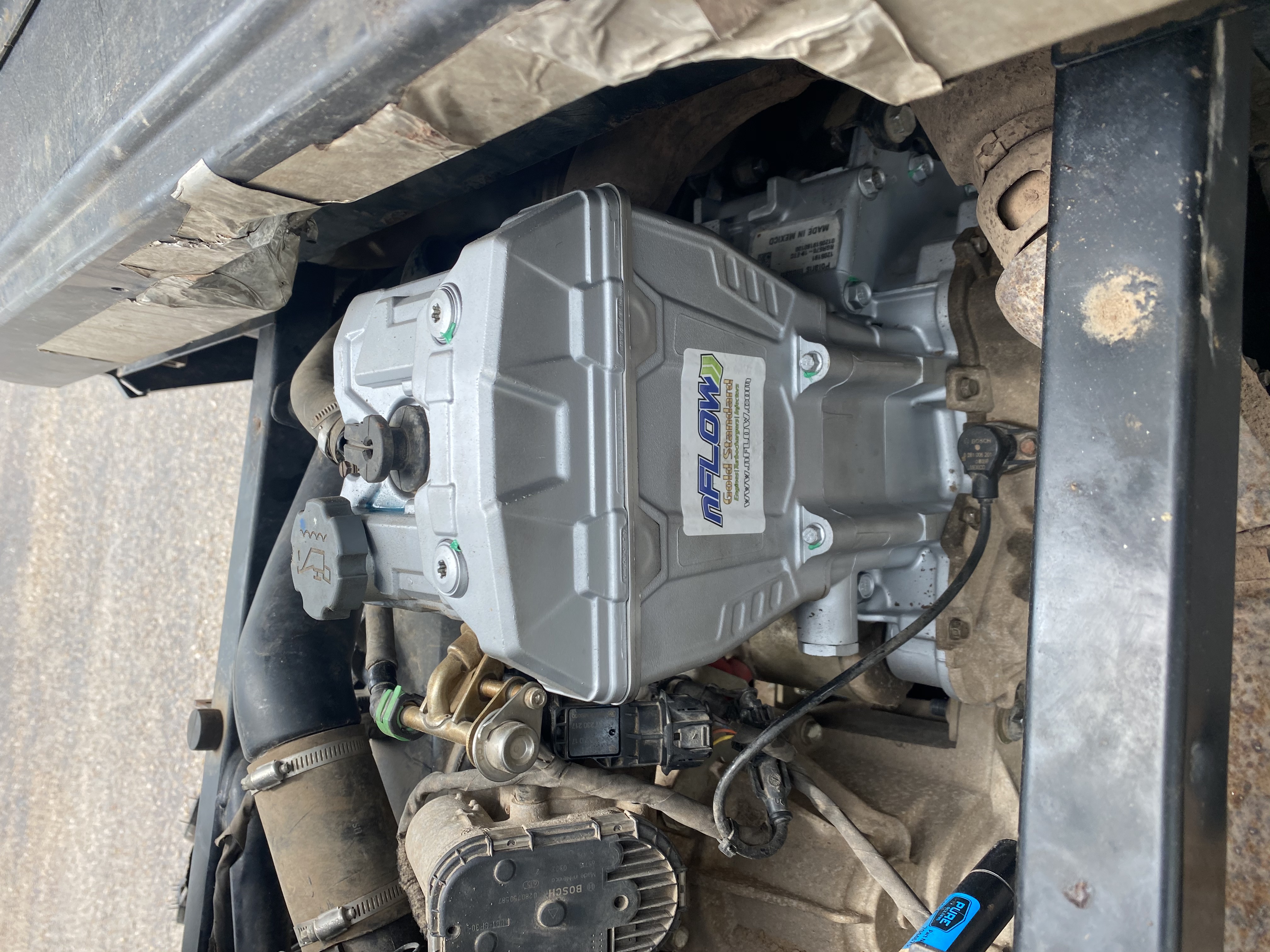 Freshly Installed Motor after a Rebuilt